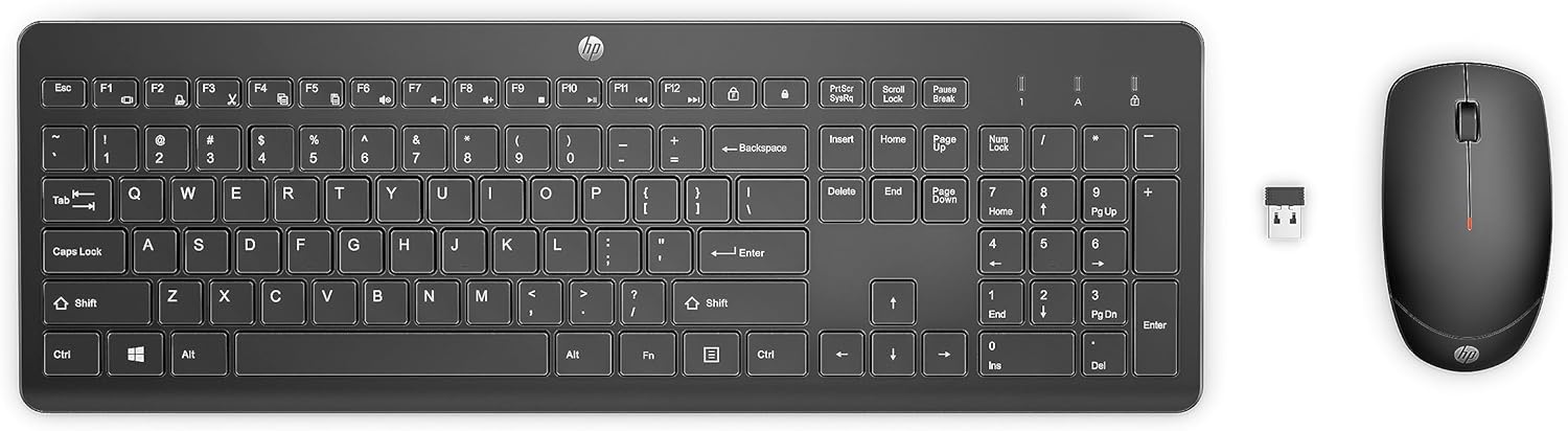 🖥️✨ Combo Inalámbrico HP 230 – Teclado + Mouse | Productividad sin cables