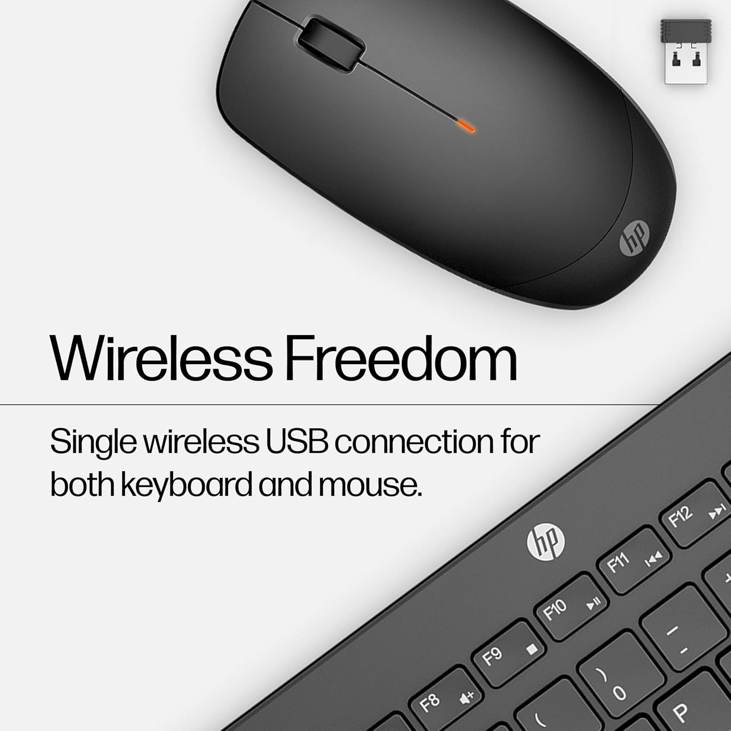 🖥️✨ Combo Inalámbrico HP 230 – Teclado + Mouse | Productividad sin cables