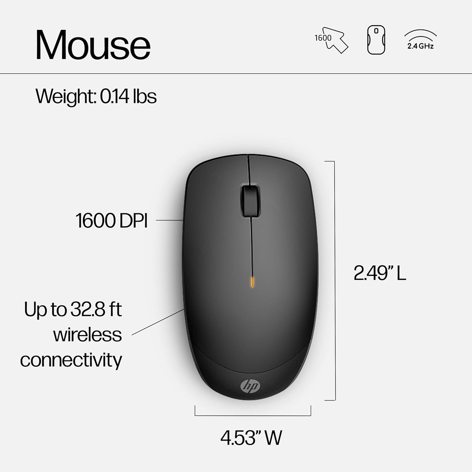 🖥️✨ Combo Inalámbrico HP 230 – Teclado + Mouse | Productividad sin cables