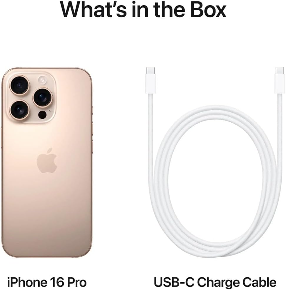 📱 Apple iPhone 16 Pro Max 512GB Desert Titanium Desbloqueado – Reacondicionado Premium
