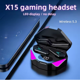 Auriculares Inalámbricos X15 TWS Bluetooth con Pantalla LED y Micrófono – Cancelación de ruido