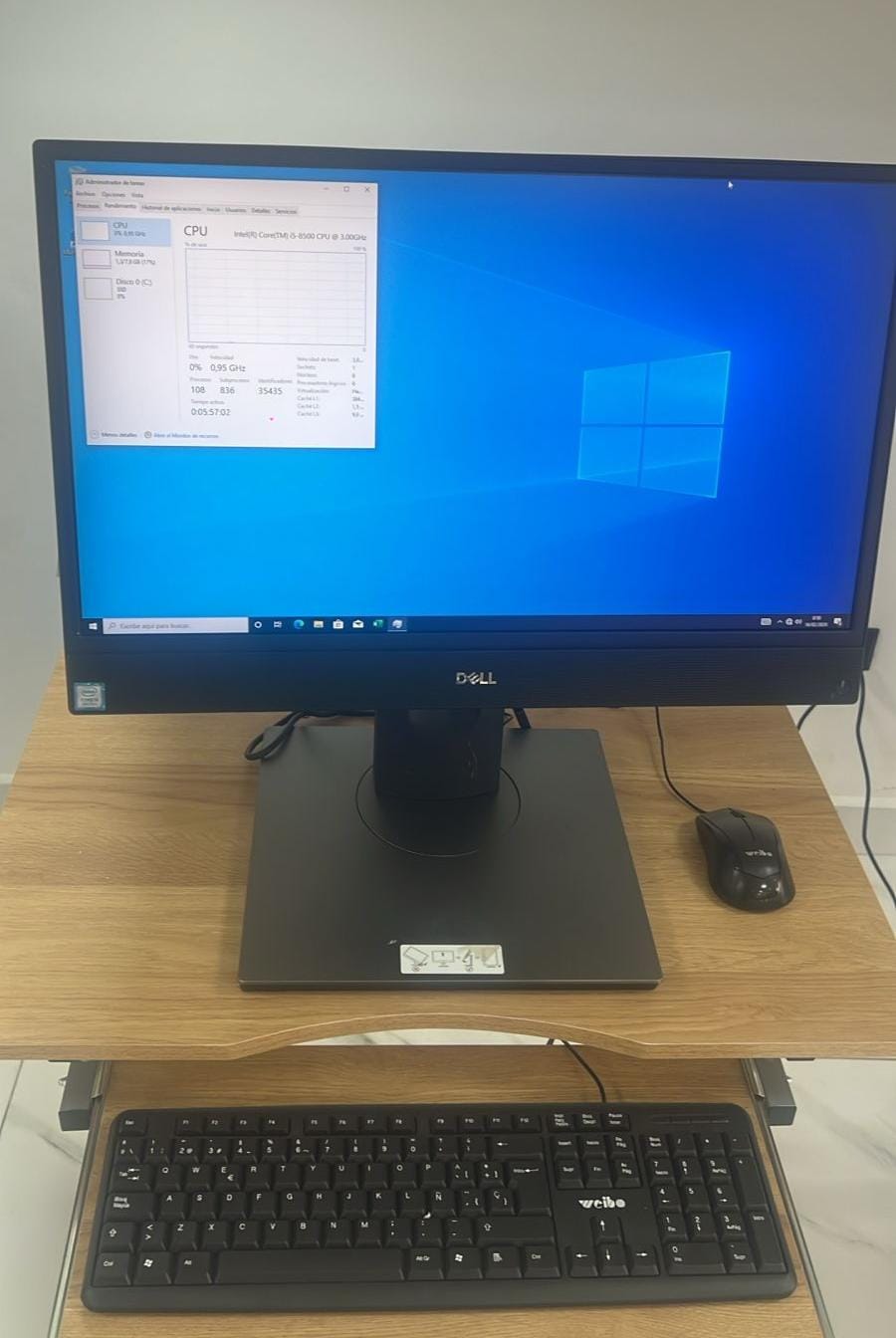 Computadora Dell OptiPlex 5260 Todo en Uno | Core i5-9500 | 8GB RAM | 256GB SSD | Usada 🖥️⚡